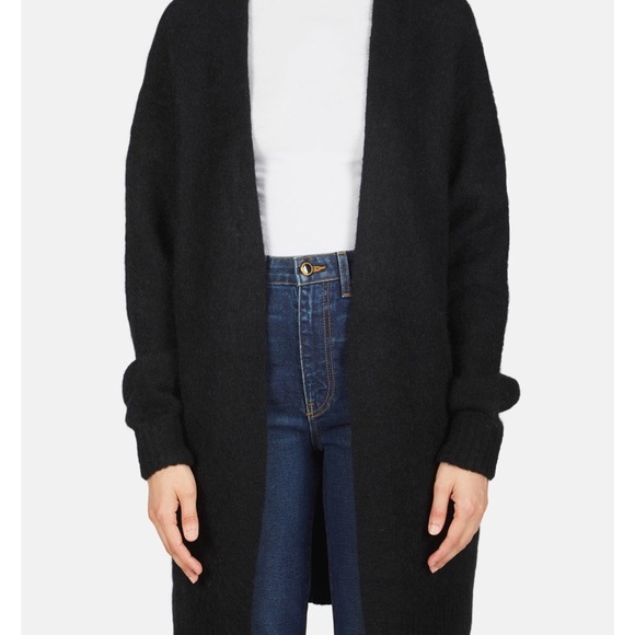 Acne Studios Sweaters - Acne Raya Cardigan black mohair